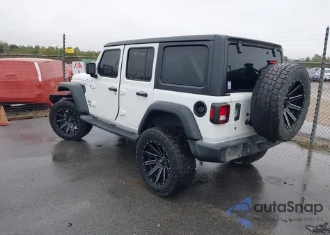 2019 Jeep Wrangler Unlimited Sport S 4X4 from USA, damaged, VIN 1C4HJXDG3KW528647